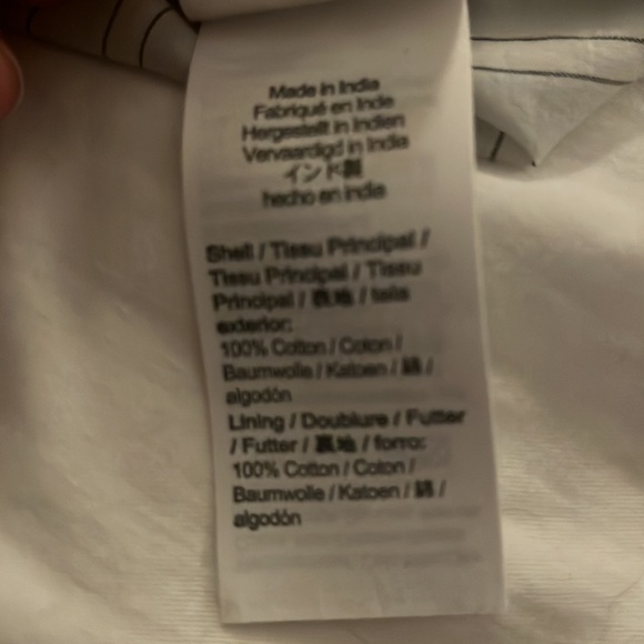 J. Crew tie-waist cotton voile midi dress - Picture 7 of 8